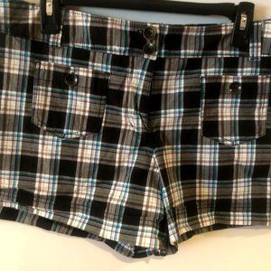 New York & Co Plaid Shorts